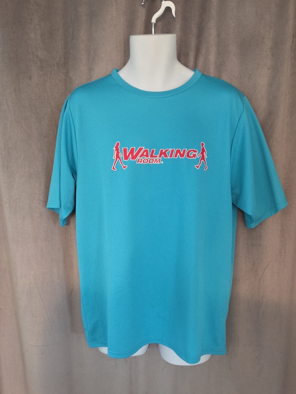 Walking Room XL Teal Short-Sleeve Logo Tee